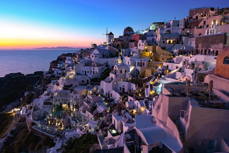 Santorini Beach Wedding